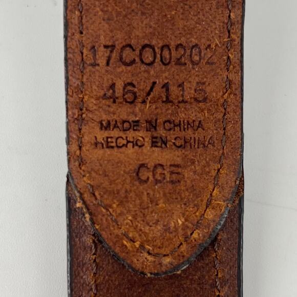 Columbia 32mm oil tan Guatemalan belt size 46 - Picture 6 of 6